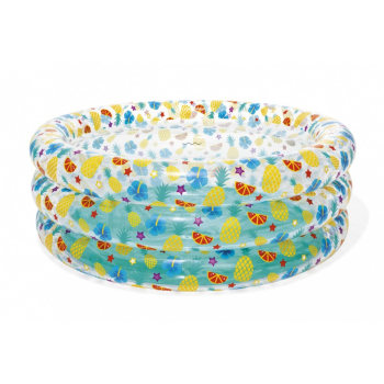 Basen ogrodowy dla dzieci 150x53cm Tropical BESTWAY + Łatka naprawcza